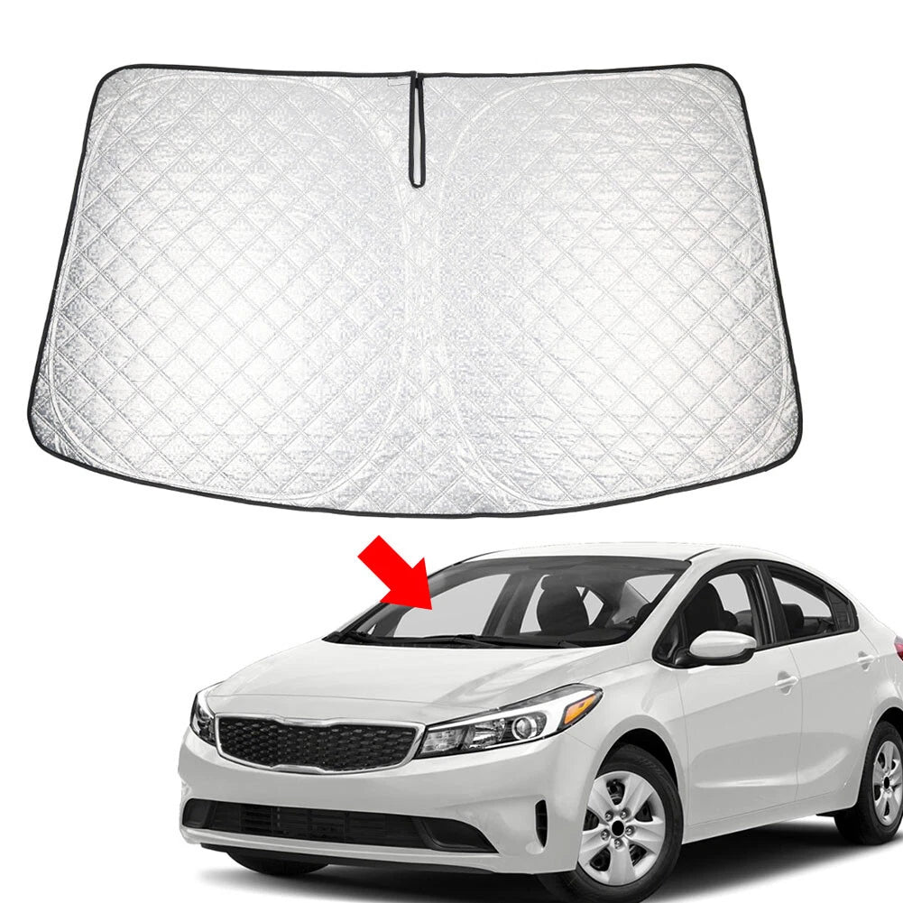 Foldable Windshield Sun Shade for Kia Forte (2014–2018)