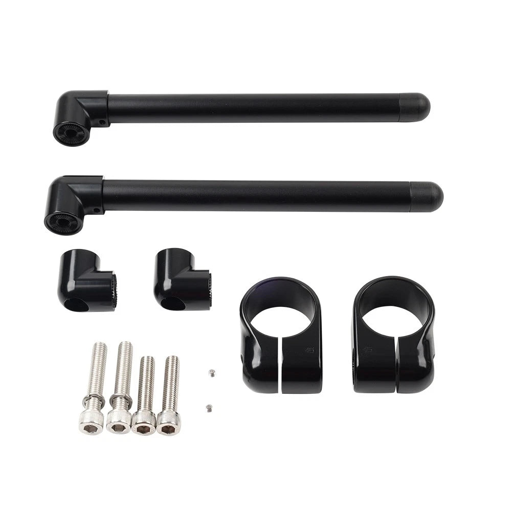 45mm Clip-On Handlebar Fork Tube for Universal Motorcycle (Cafe Racer)