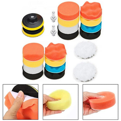 Sponge Buffing Pads Kit for Professional Finish