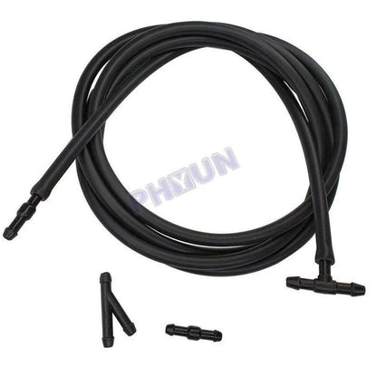 2 Meter Wiper Washer Hose Pipe + Connectors for Windscreen Washer Jet Pump