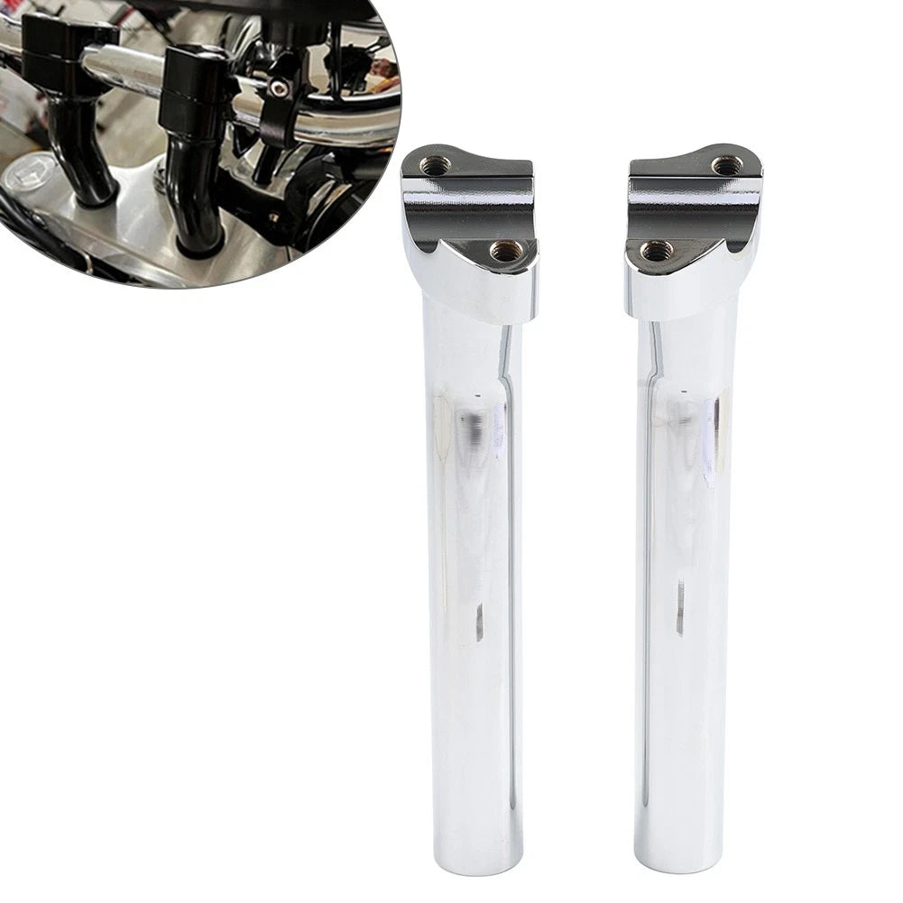 Pullback Handlebar Riser For Harley Dyna Wide Road Glide Softail Sportster