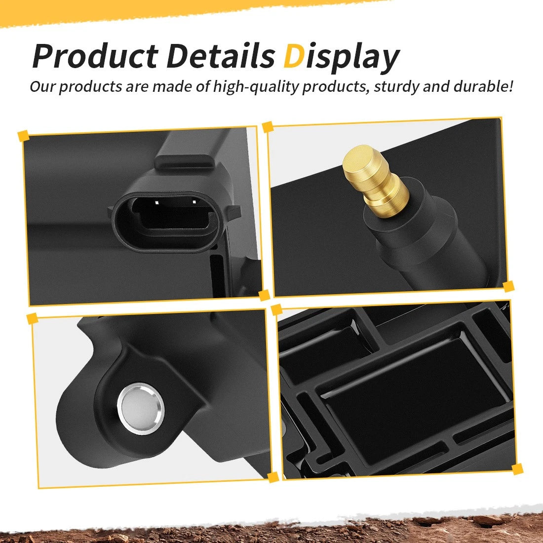 2X Dual Output Ignition Coil for Mercury Mercruiser 35 40 50 60 75 80HP