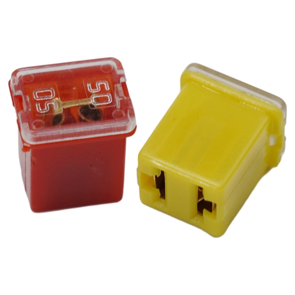10 Pack Assorted 20A 60A Fuse Set for Car Auto Van Square Panels