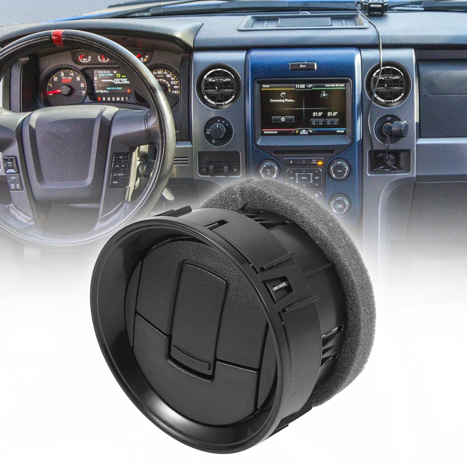 AC Heater Dash Air Vent Outlet Replacement for Ford F150 (2012–2014)
