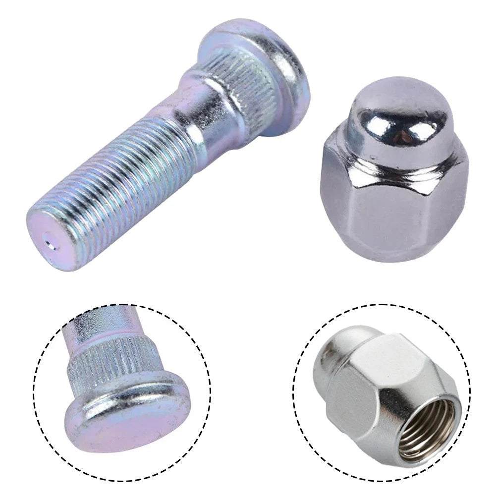 Steel Wheel Hub Bolt & Nut Set for BRZ & Impreza (Direct Replacement)