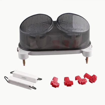 LED Tail Lamp for Kawasaki Ninja ZZR600 (2005–2007) - Smoke Lens