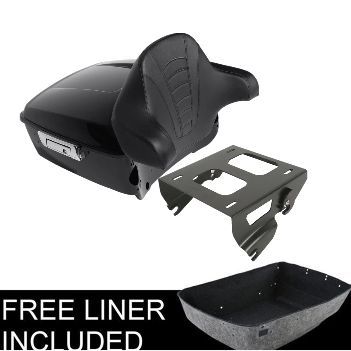 Solo Mount Rack for Harley Touring Street Glide (2014–Present)