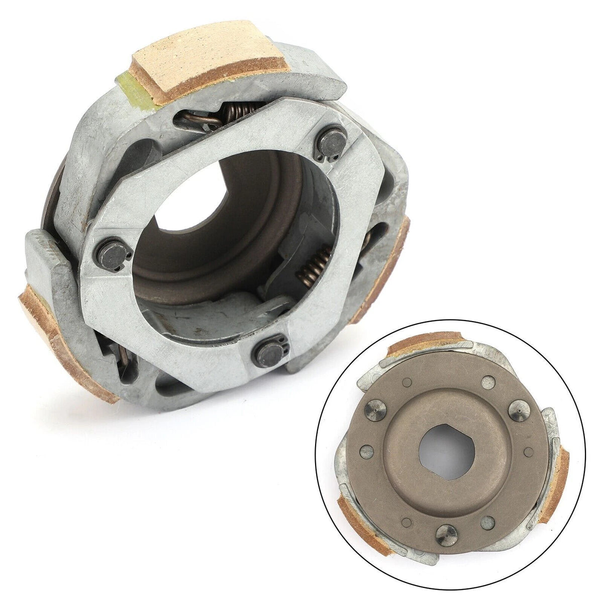 Complete Clutch Shoes Weight Set & Spring for Sym Joyride Shark 125 150 (2001–2004)
