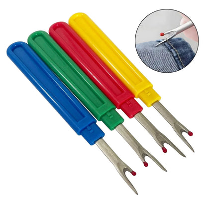 Set of 4 Big Size Seam Rippers for Thread Removal