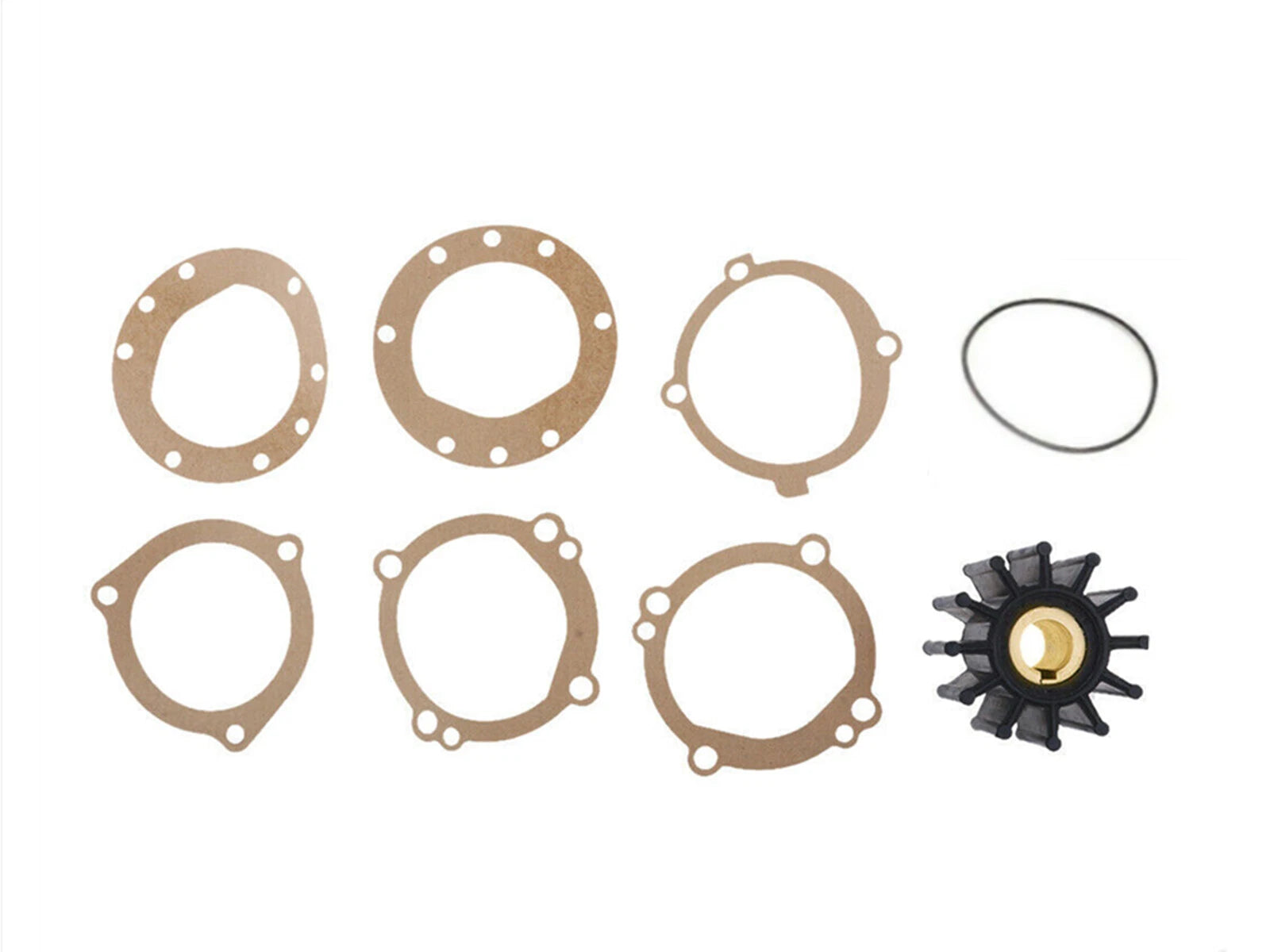 Flexible Impeller Kit for Sherwood CEF 500120 Volvo 835874 Sierra 18-3061