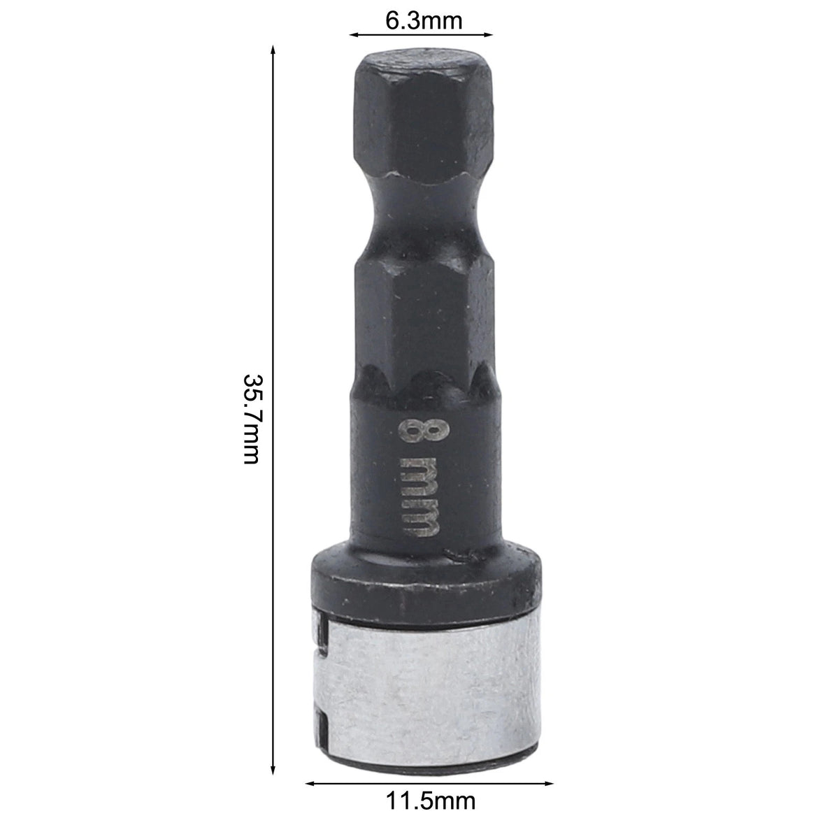 8mm Chrome Vanadium Steel Hex Socket with Steel Ball for Automotive Use
