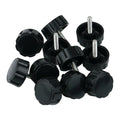 10pcs Fishing Reel Handle Cover and Gaskets Kit for Fixed Nut Replacement