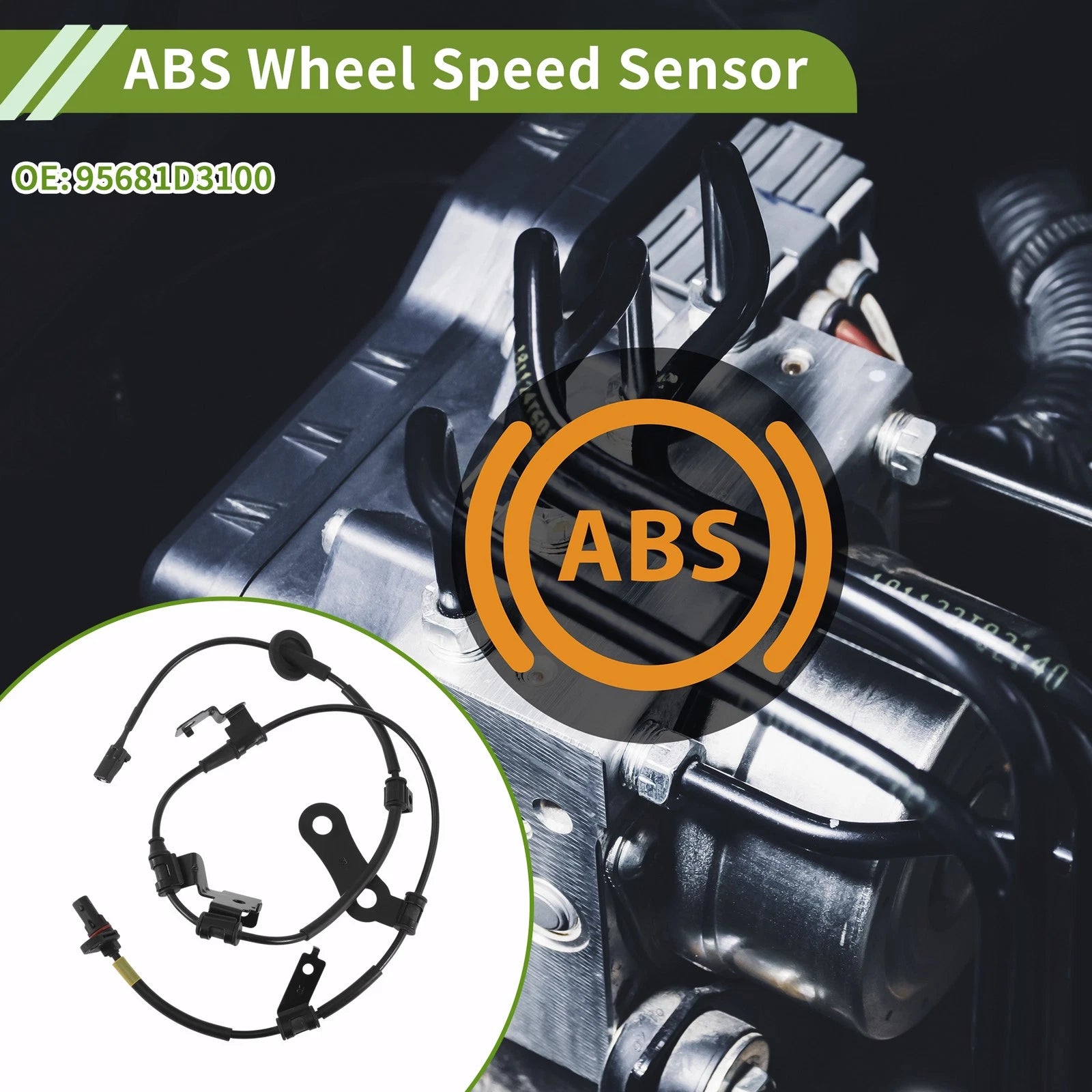 ABS Wheel Speed Sensor Replacement for Hyundai Tucson (2015–2020)