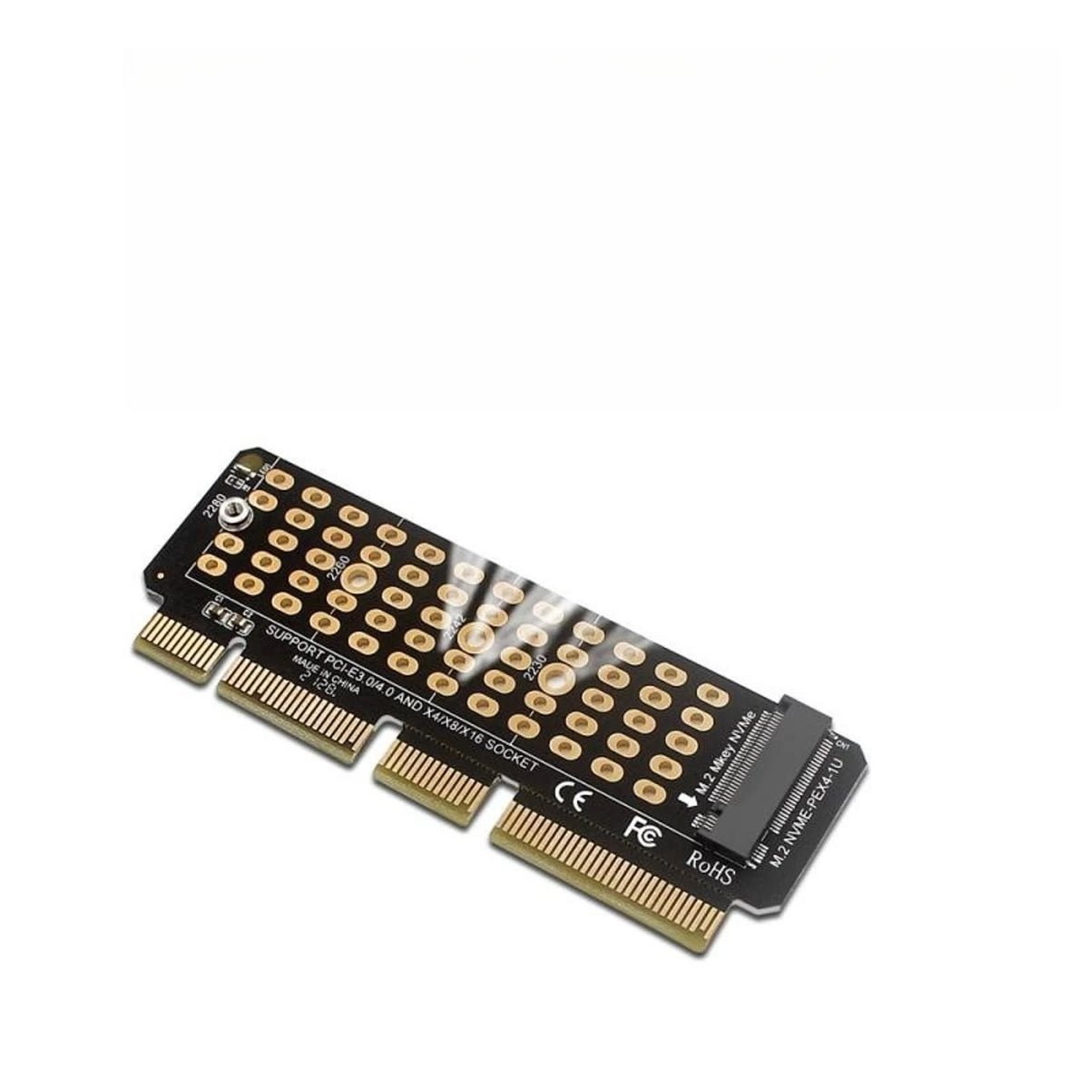 M.2 NVMe SSD to PCI-E Adapter Card PH41-U1 (Full Speed 2280)