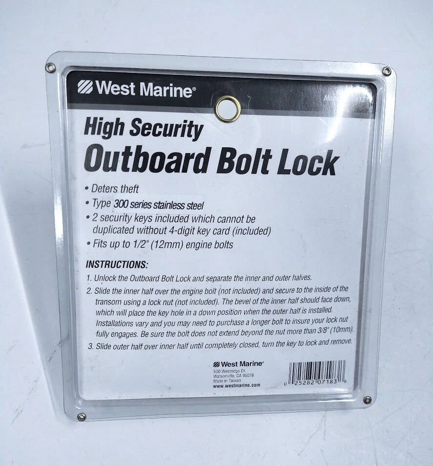 Outboard Bolt Lock for West Marine 9329913