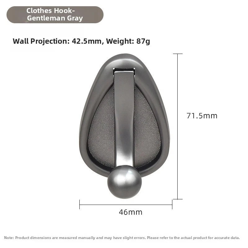 Heavy Duty Rustproof Zinc Alloy Hook for Wall Mount Organizing