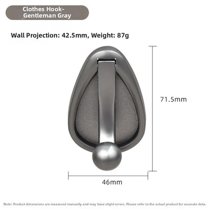 Heavy Duty Rustproof Zinc Alloy Hook for Wall Mount Organizing