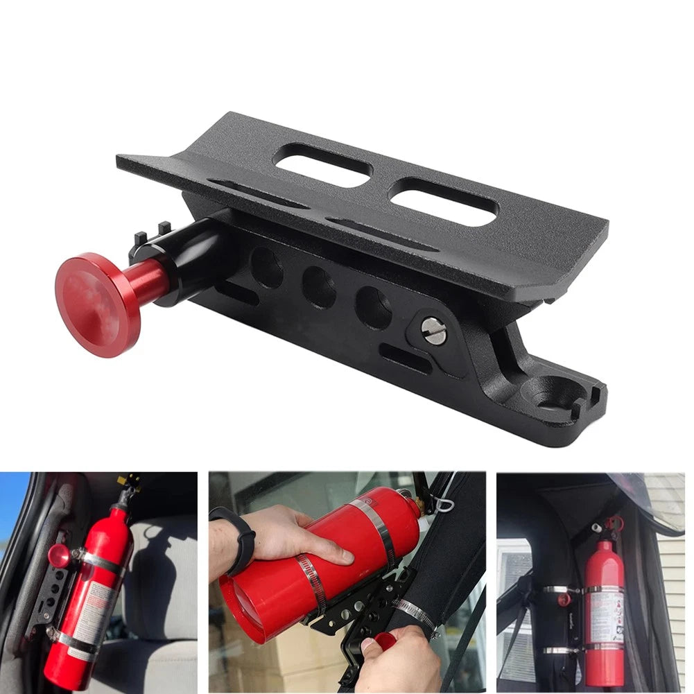 Adjustable Fire Extinguisher Bracket with Quick Release for Honda UTV