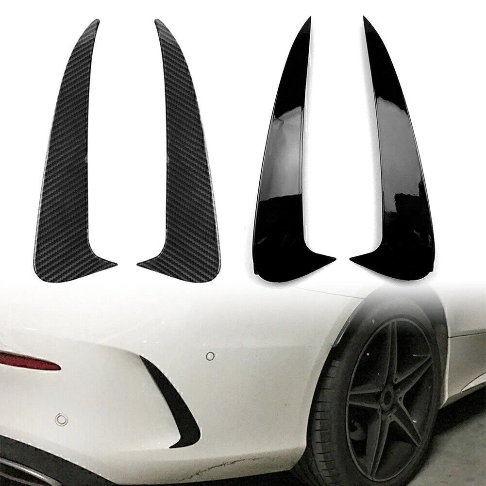 Rear Bumper Splitter Spoiler for Mercedes Benz C Class Coupe (2017–2021)