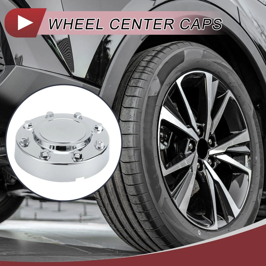 Wheel Center Cap Replacement for Dodge Chrome Silver Tone 1 Piece (2006–2016)