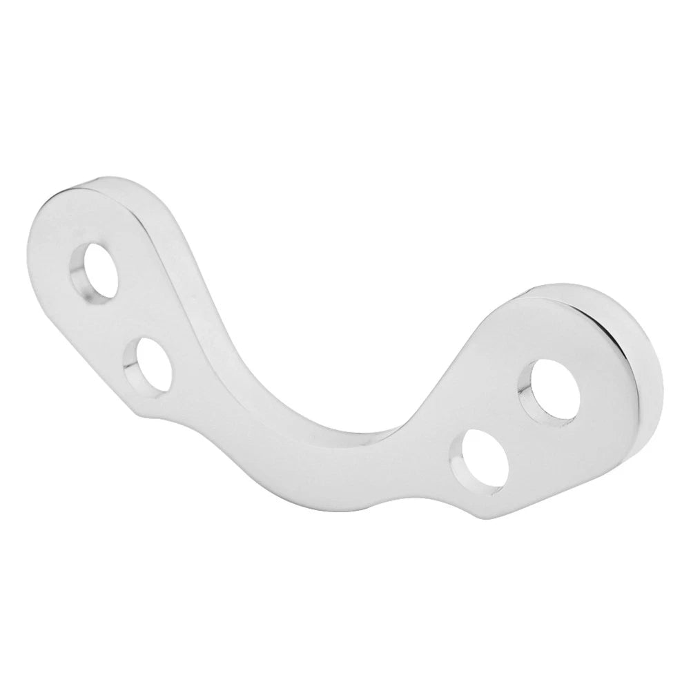 Springer Handlebar Tree Adapter Top Clamp for Harley (3.5" Wide, Chrome)