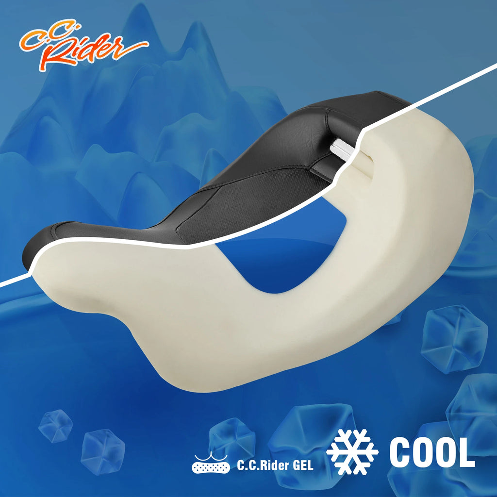 Gel Seat Cushion for Harley Electra Glide (2009–2023)