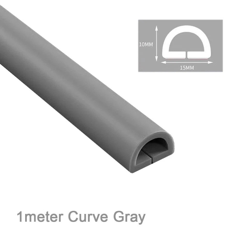 Floor Cord Cover Wire Organizer for Office Use (Low Profile)