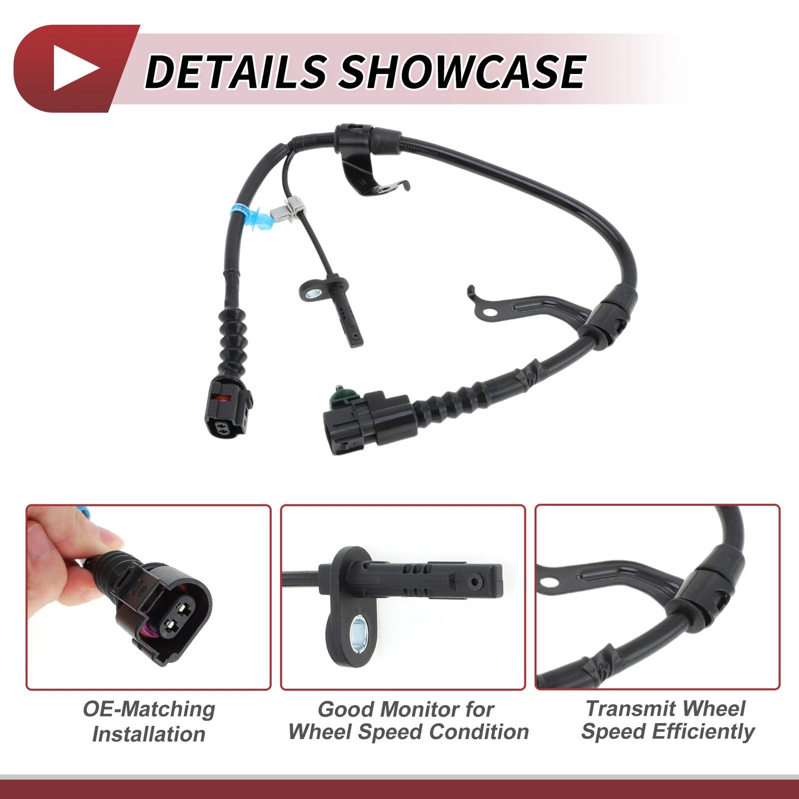 ABS Wheel Speed Sensor No. 47510TBAA02 for Honda Civic (2016–2021)
