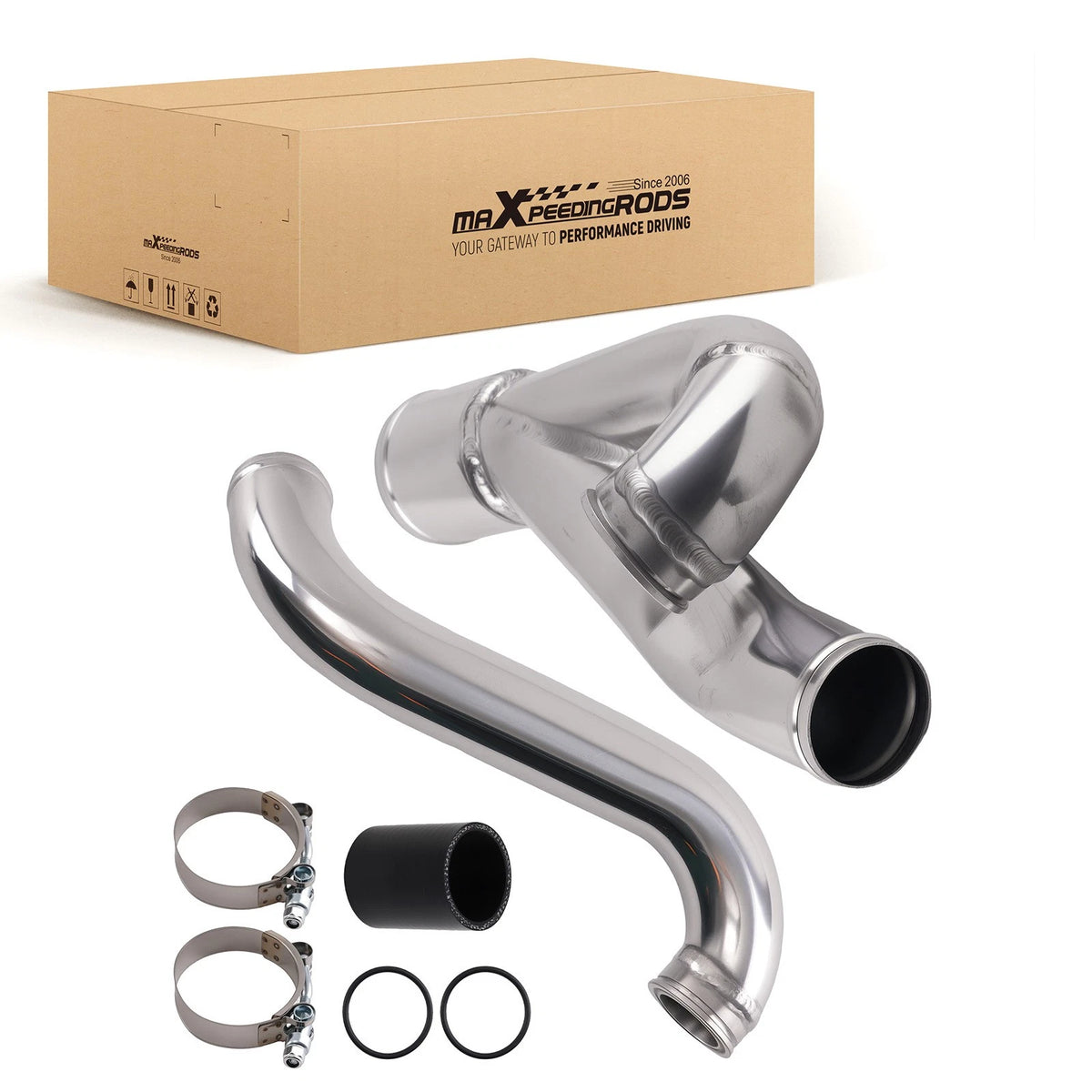 2" Turbo Outlet Charge Pipe Kit for BMW 335i 335is N54 (2007–2013)