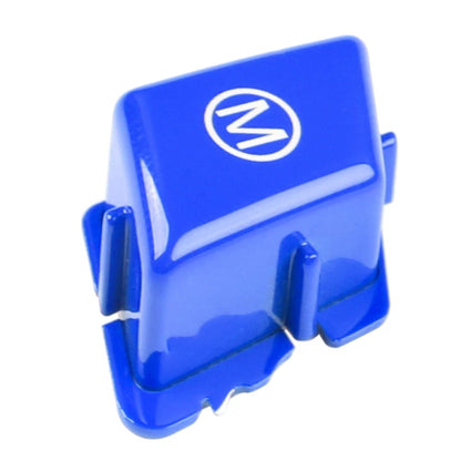 Blue Steering Wheel M Push Button Cover For BMW M3 E90 E92 E93