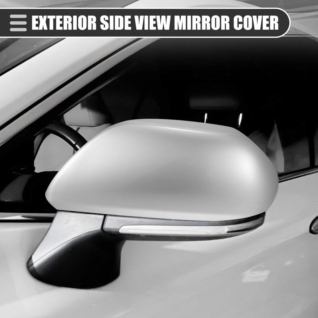 Left Side Mirror Cover Cap Replacement for Toyota Highlander (2009–2014) ABS