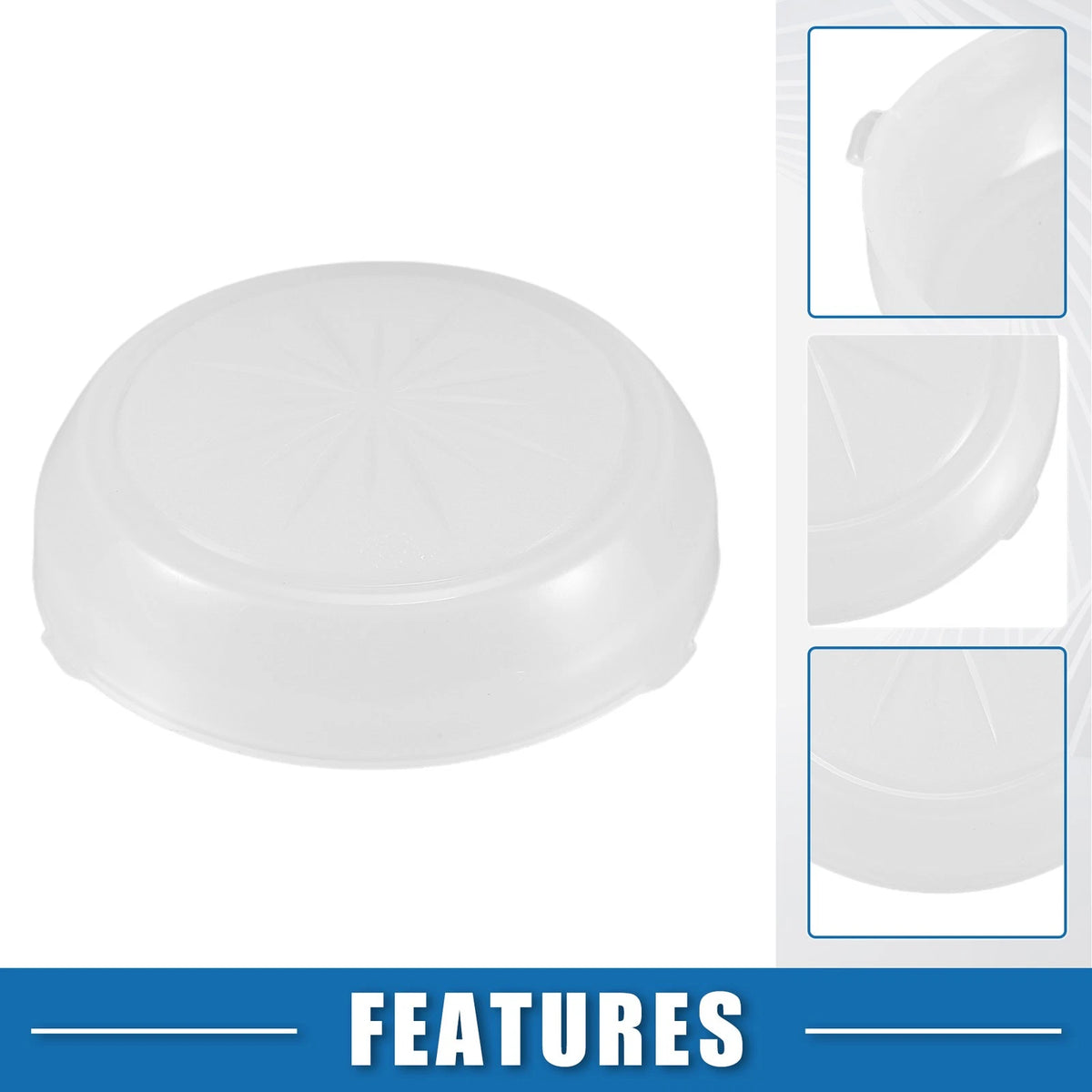 Dome Light Bezel Lens Cover Replacement for Chevy Nova (1971–1979) Clear