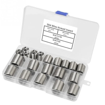 20pc Thread Repair Coil Inserts for M12 Bolt Connections