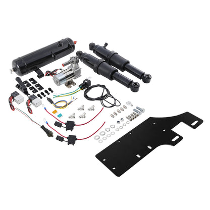 Rear Air Ride Suspension w/ Tank for Harley Touring Street Glide (1994–2025)