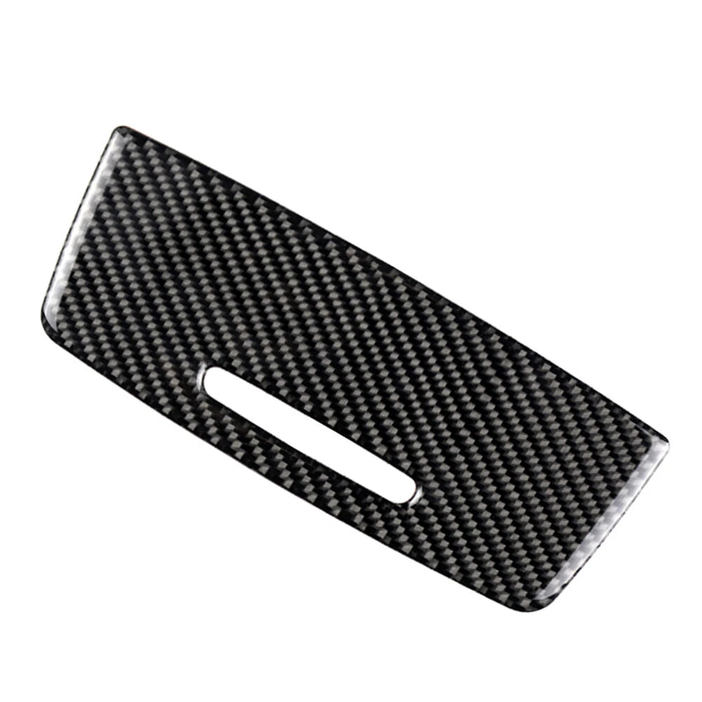 Carbon Fiber Ashtray Panel Trim Cover for BMW 3 Series E90 E92 E93 (2005–2012)