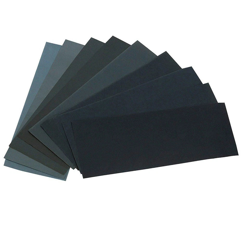 24PCS Wet Dry Sandpaper Assorted for Wood and Metal Sanding Tasks