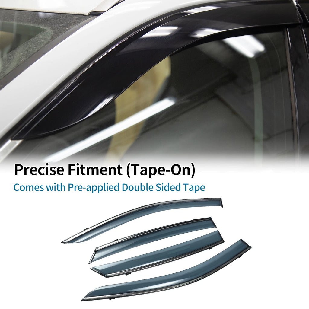 Window Deflectors Side Vent Visors Front for Hyundai Sonata (2020–2024)