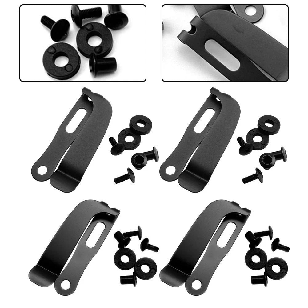 Belt Clips for Tool Sheaths (Stainless Steel)