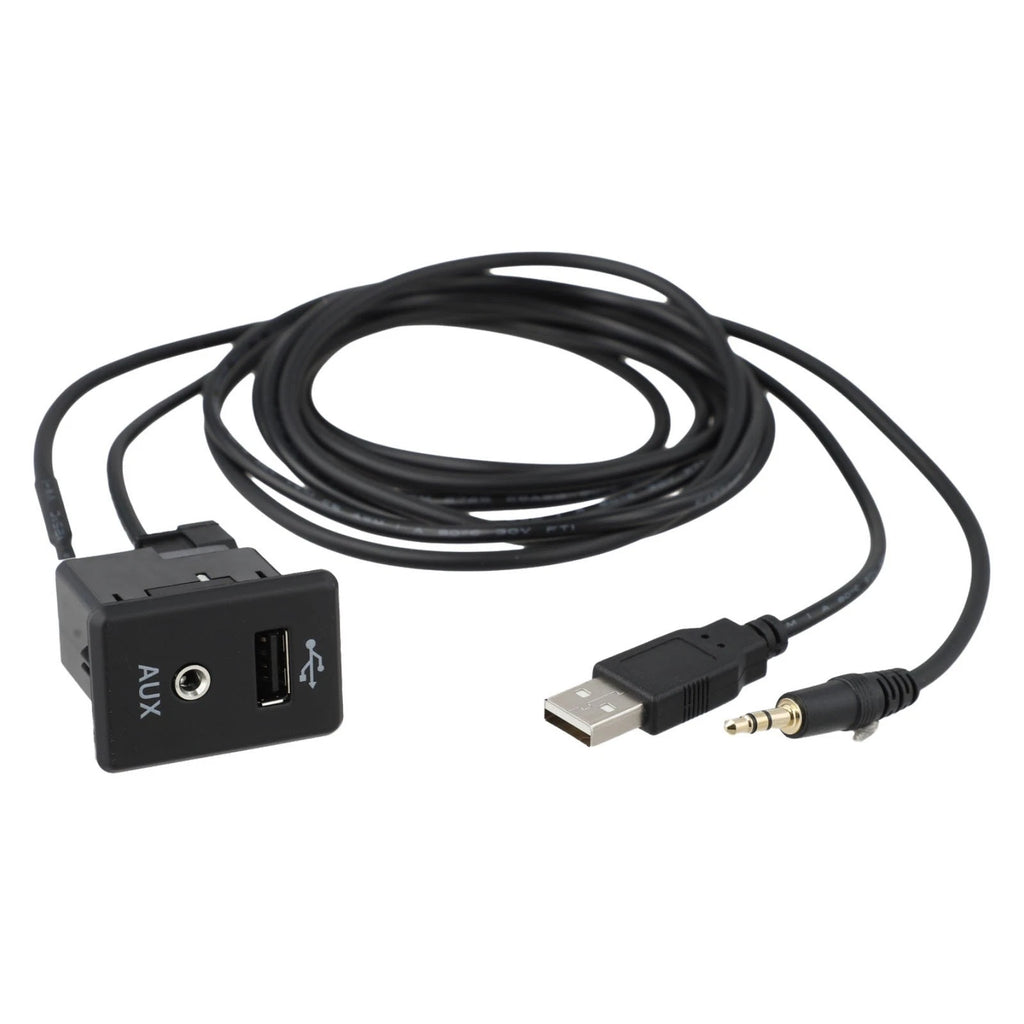 AUX Interface + USB Cable for Nissan Models (2013–2019)