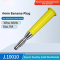4mm Welding Terminal for Electrical Test Leads (Multiple Colors)