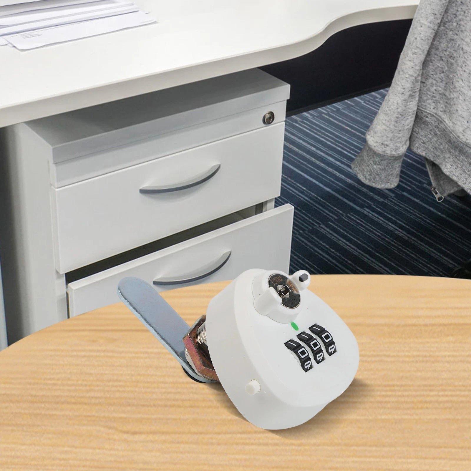 3 Digit Password Lock for Cabinets and Mailboxes (Zinc Alloy)