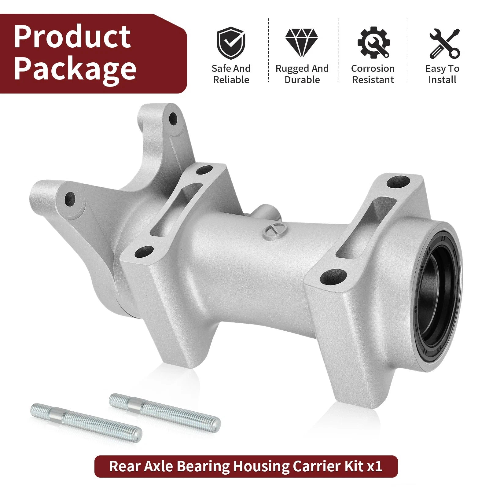 Rear Axle Bearing Housing Carrier for Suzuki QuadSport LTZ400 (2003–2008)