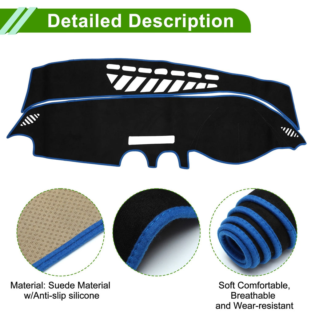 Dashboard Dash Cover Mat Replacement for Audi A3 2014–2020 Sun Protector