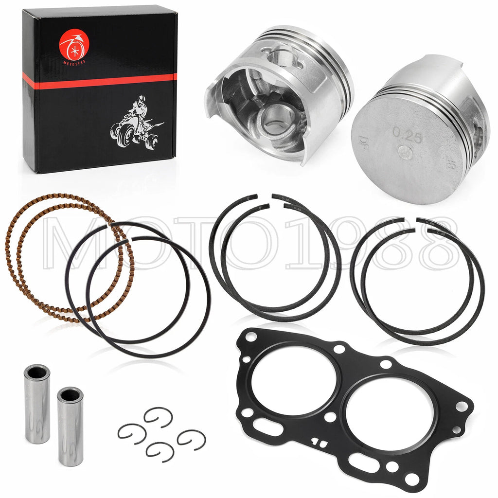 Piston Ring Set of 4 for EZGO Golf Cart Robin 295cc EH29C (1991–2008)
