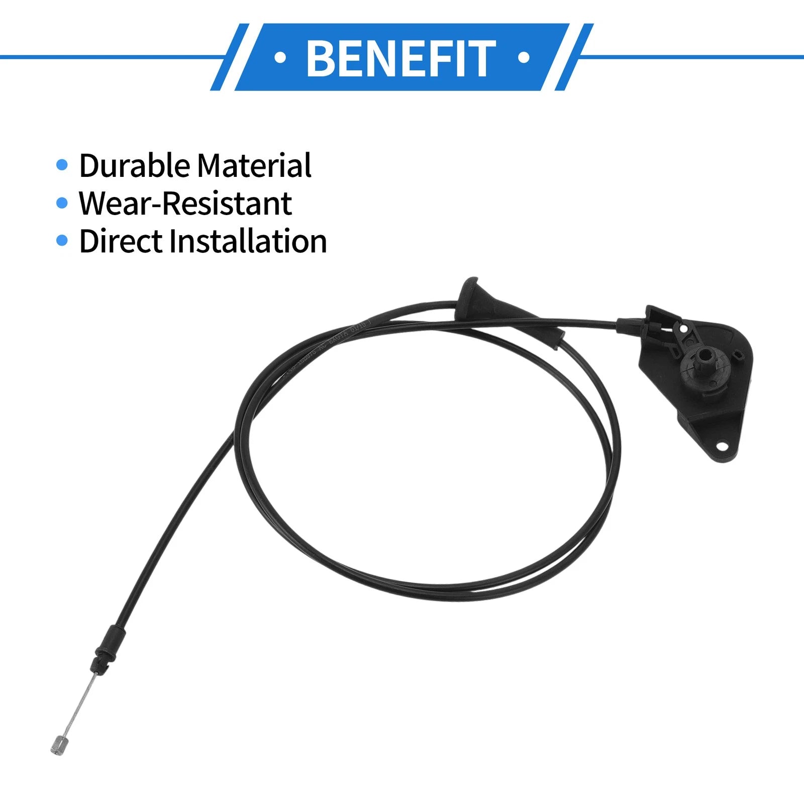 Hood Release Cable No.FT4B16B975A for Ford Edge (2015–2024)