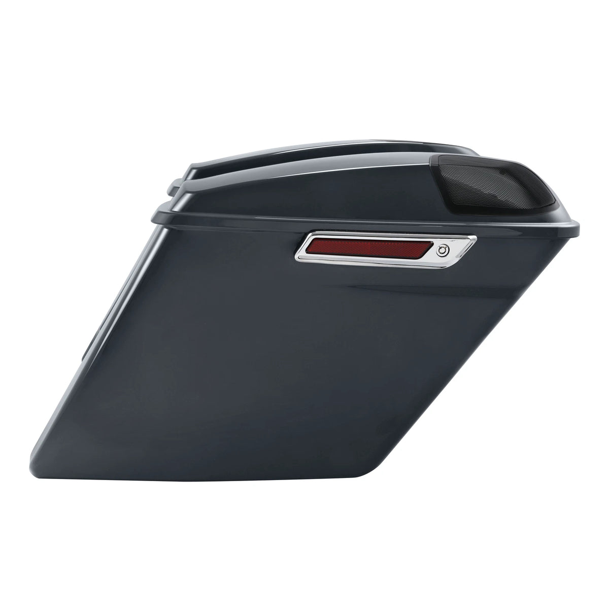 5" Stretched Saddlebags for Harley Touring Road Glide (2014–2023) Gunship Gray