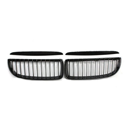 Black Glossy Front Kidney Grille for BMW E90 (2005–2008)