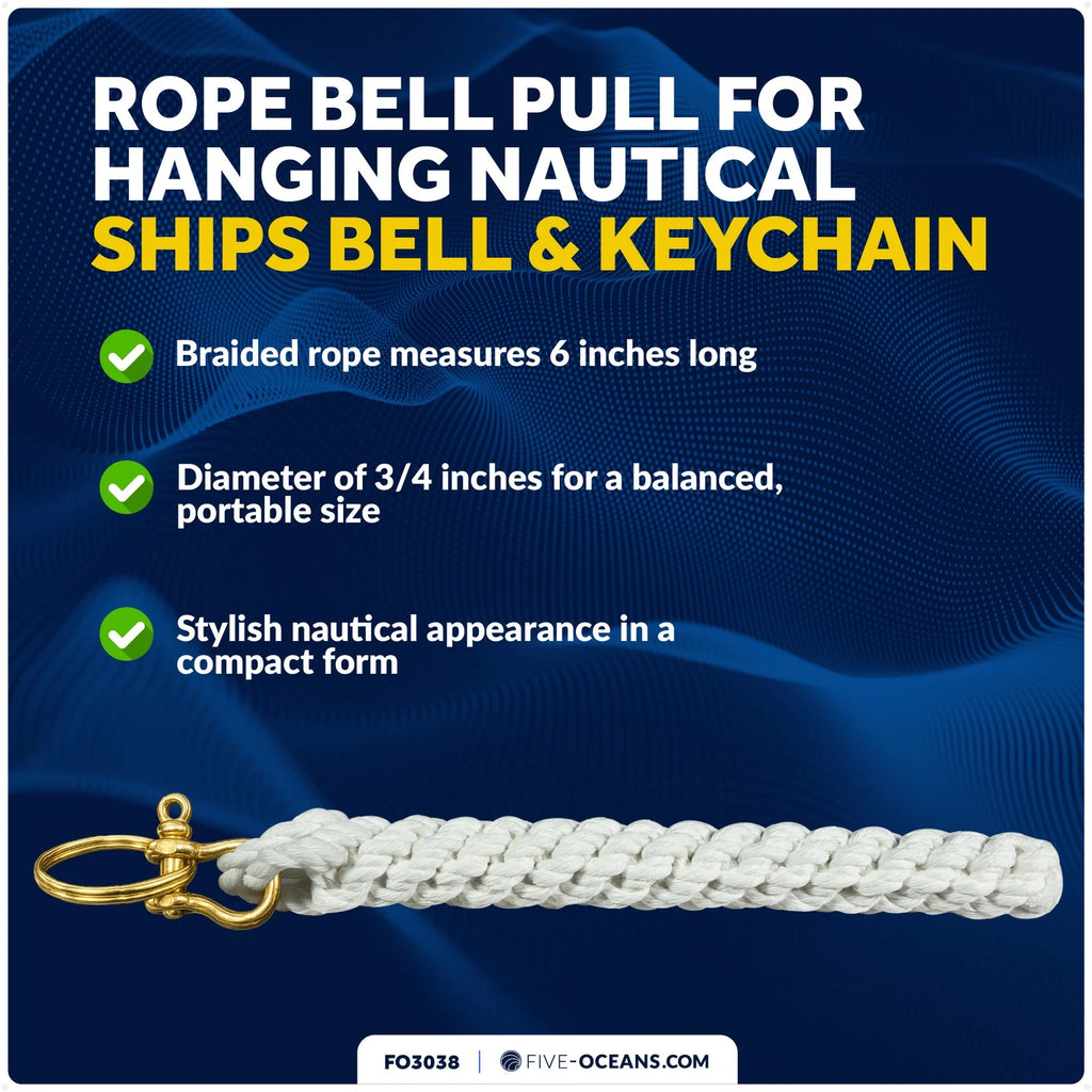 Rope Bell Pull for Nautical Ships Bell - FO3038