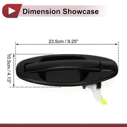 Car Exterior Door Handle Replacement for Hyundai Santa Fe Rear Right (2006–2012)