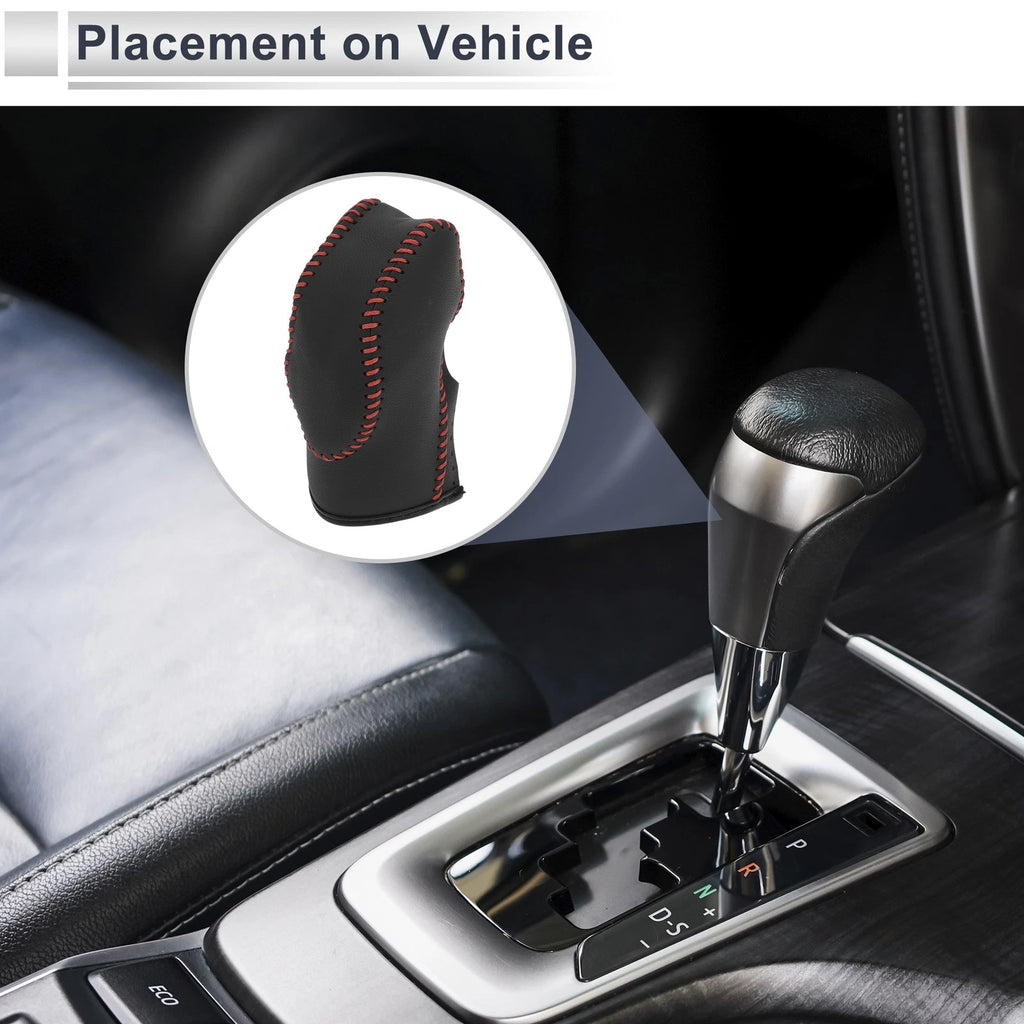 Gear Shift Knob Cover Replacement for Car Black (Universal) (2010–2025)